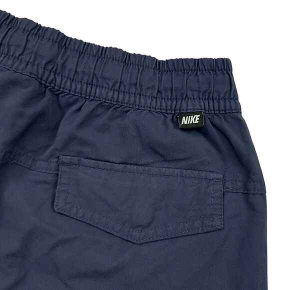 Nike Cargo Jogger Pants Mens Small Navy Lightweight Comfort Athleisure Gym - Picture 7 of 11